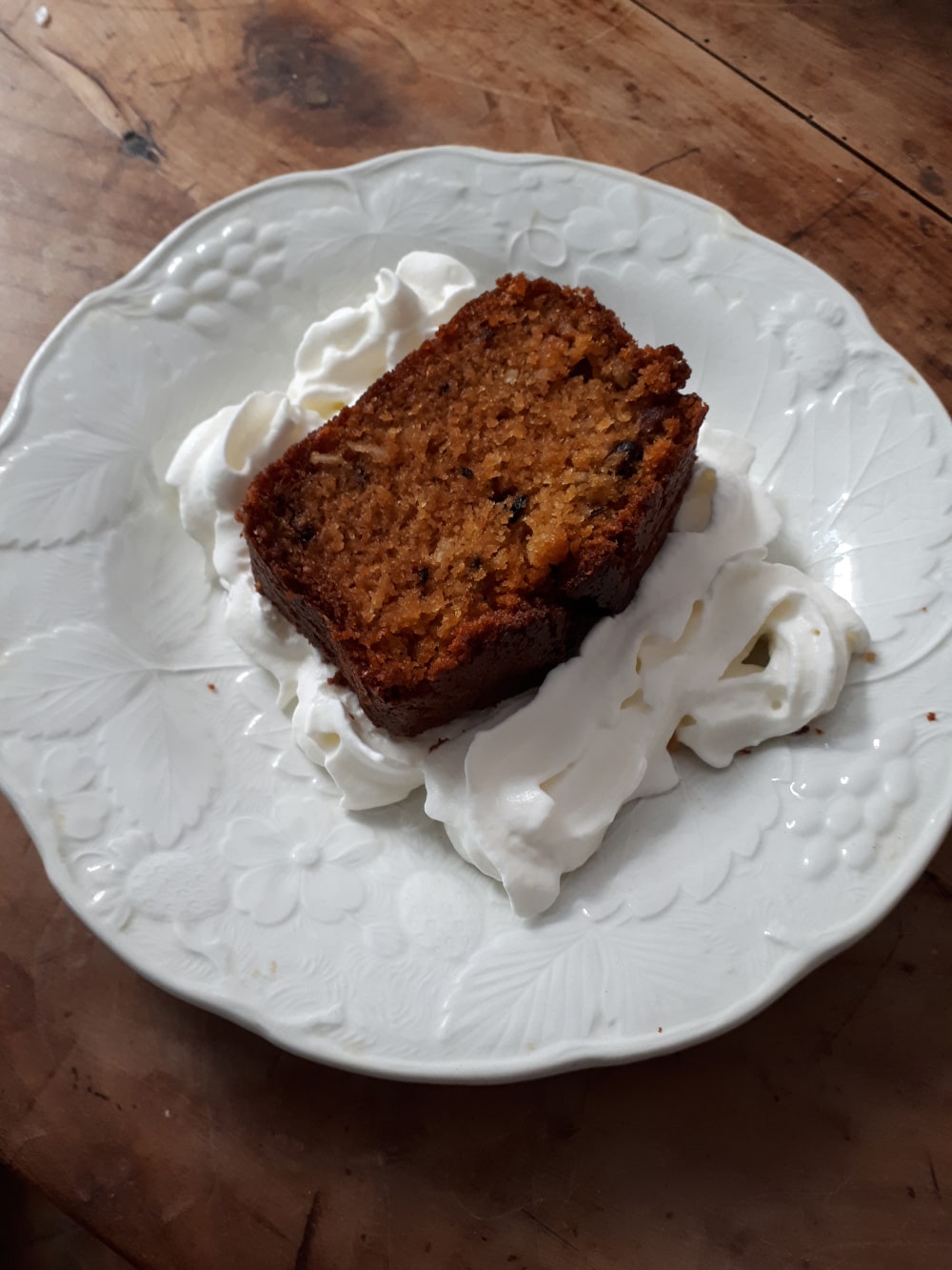 cake à la patate douce et aux noix de pécan